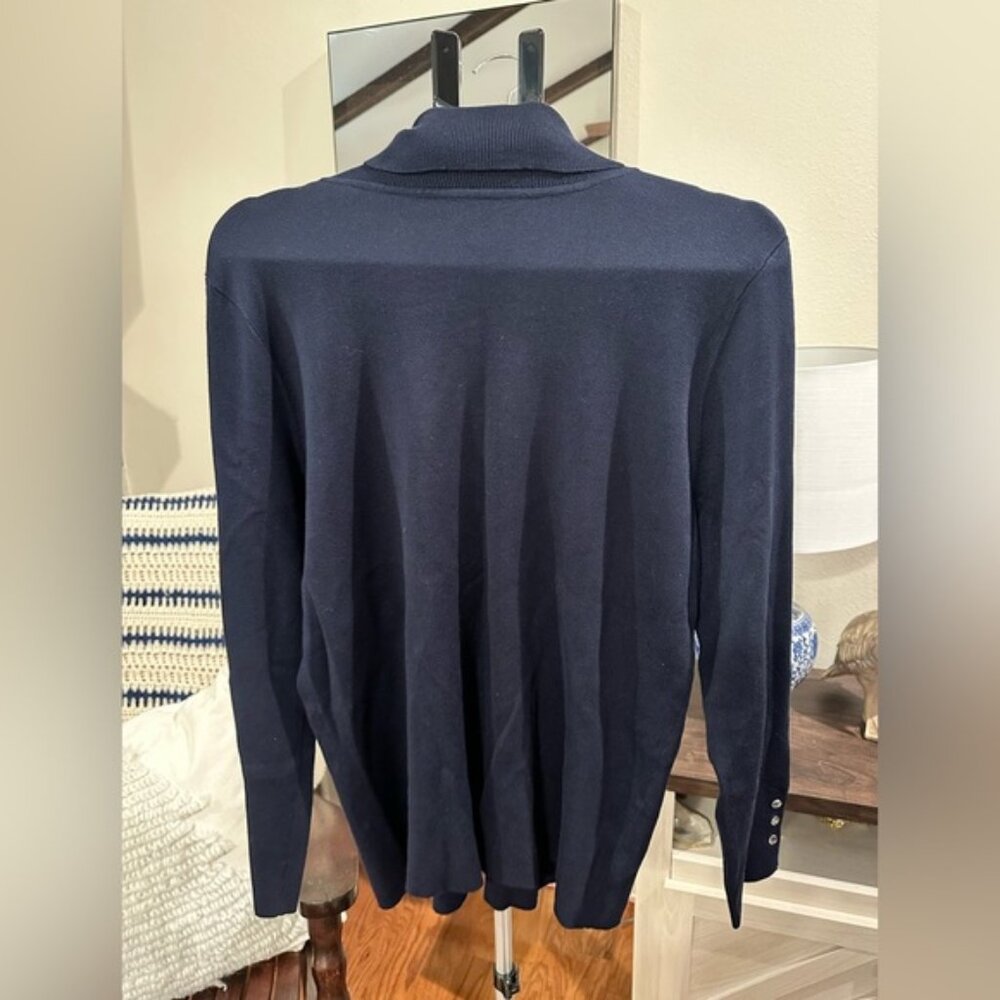 Navy Blue Turtleneck